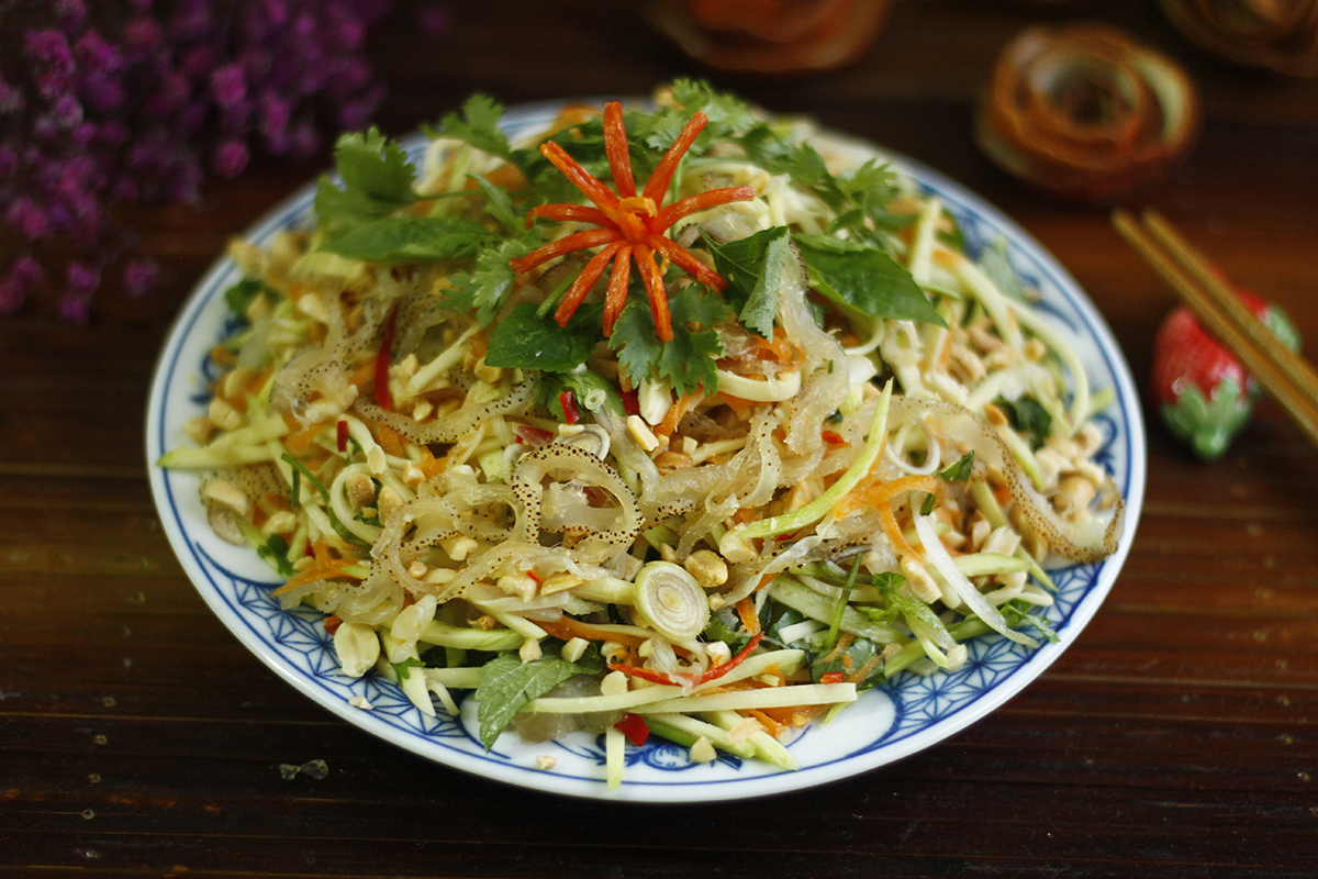 Cách làm gỏi sứa ngon
